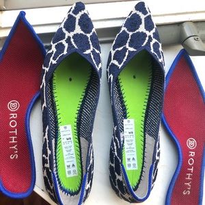 Rothy’s Shoes Indigo Giraffe